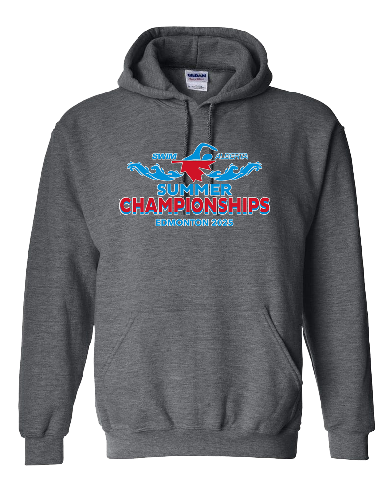 2025 Swim Alberta Summer Provincial Championships Hooded Sweatshirt with Names on the Back
