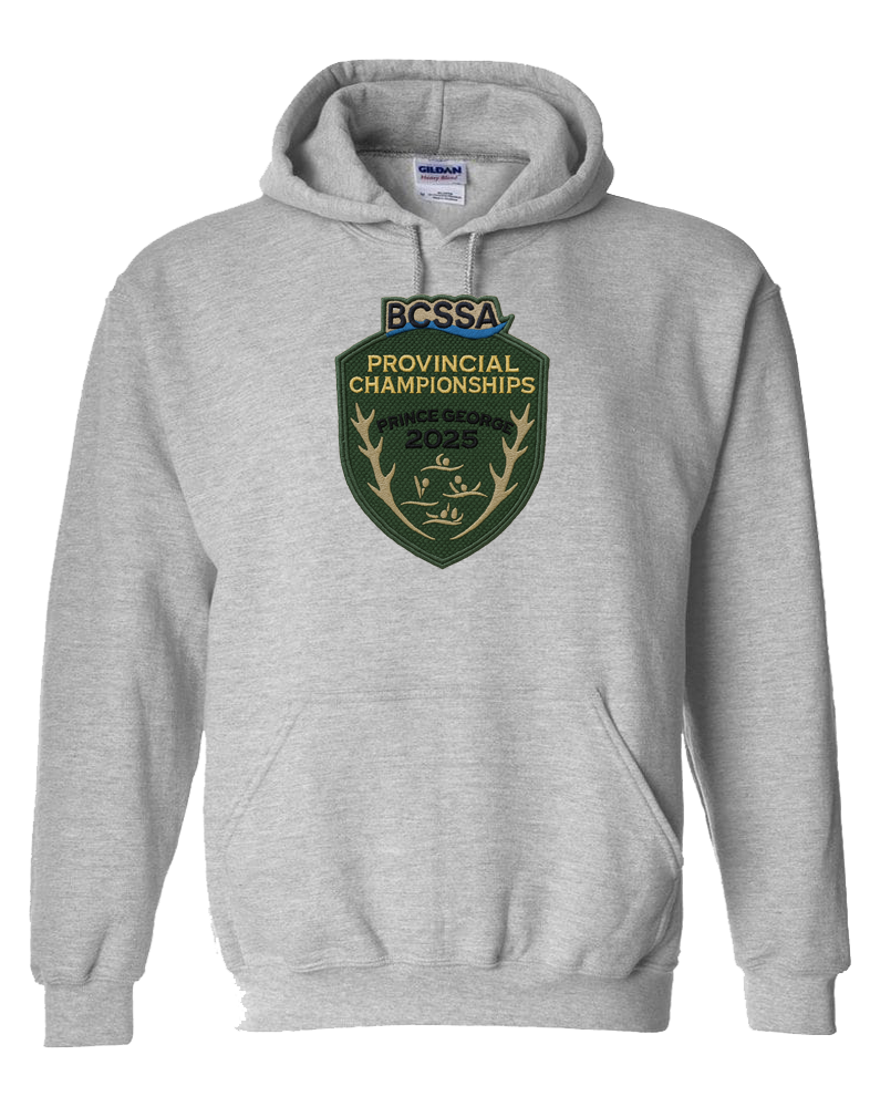 2025 BCSSA Provincial Championships Premium EMBROIDERED Hoodie - Full Front
