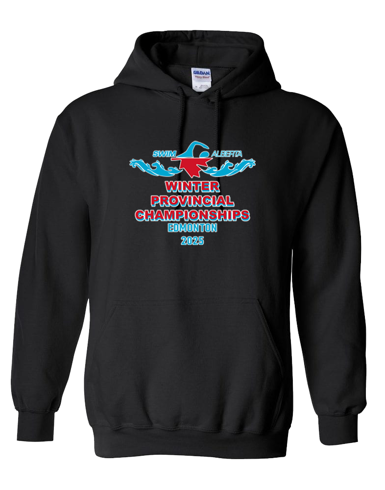 2025 Swim Alberta Winter Provincial Championships Hooded Sweatshirt