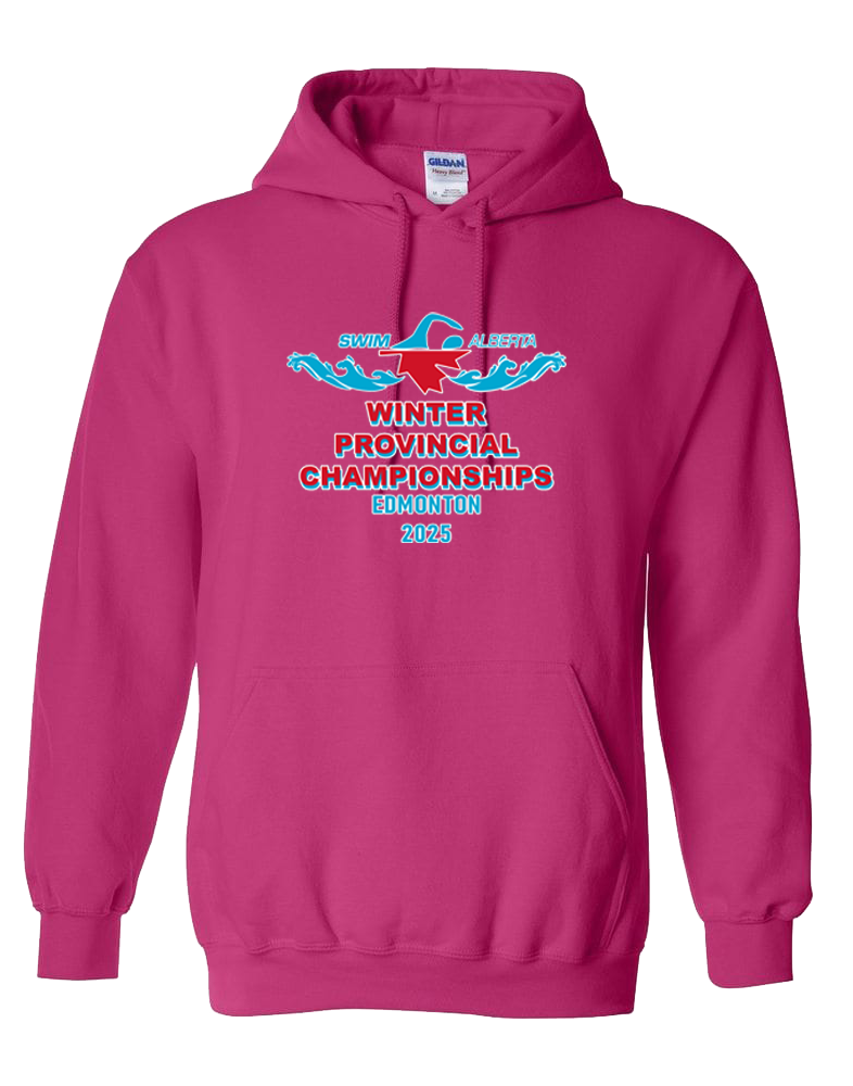 2025 Swim Alberta Winter Provincial Championships Hooded Sweatshirt