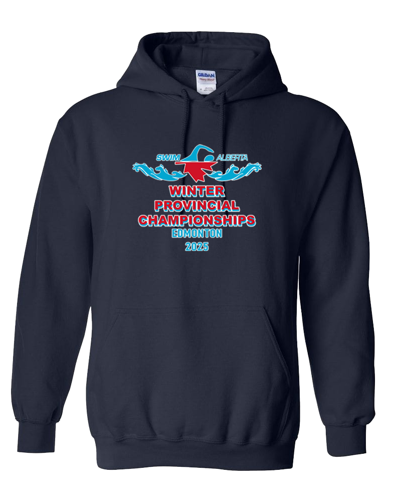 2025 Swim Alberta Winter Provincial Championships Hooded Sweatshirt