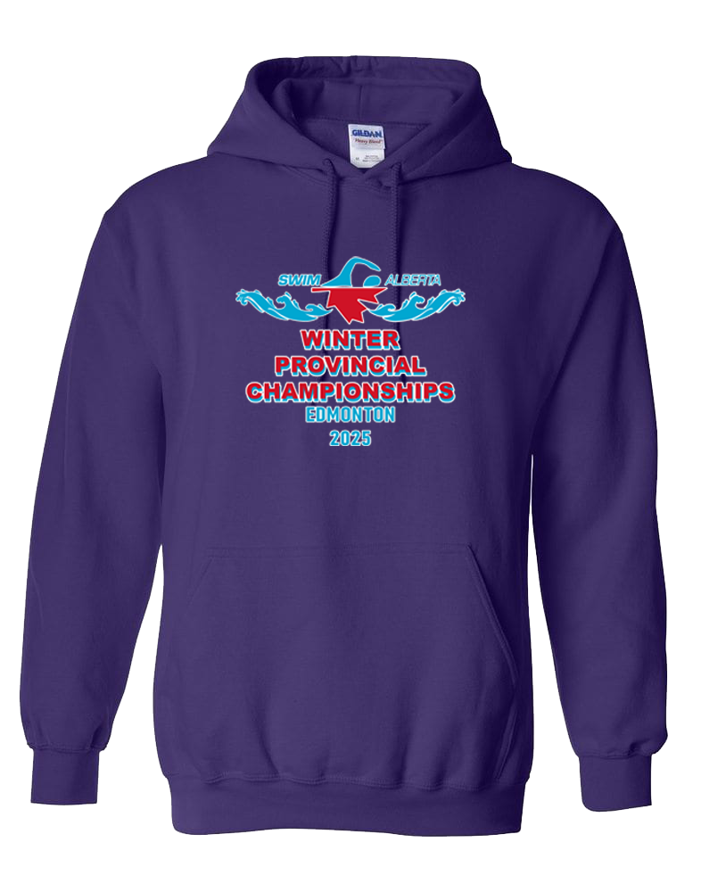 2025 Swim Alberta Winter Provincial Championships Hooded Sweatshirt