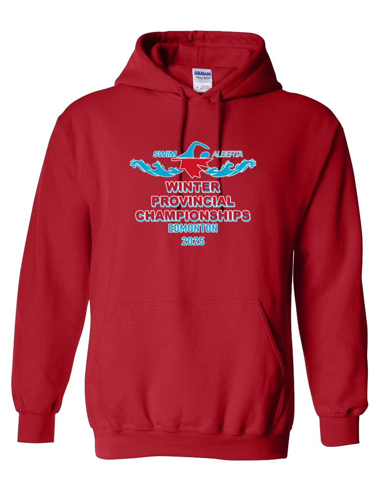 2025 Swim Alberta Winter Provincial Championships Hooded Sweatshirt