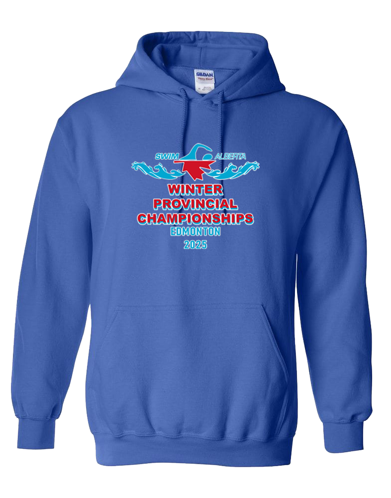 2025 Swim Alberta Winter Provincial Championships Hooded Sweatshirt