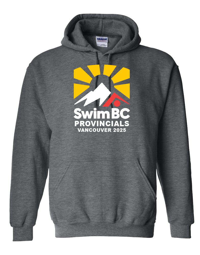 2025 Swim BC Summer Provincial Championships Hooded Sweatshirt with Names on the Back