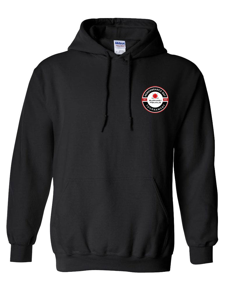 2023 Burnaby Wildcats Remembrance Day Competition Hooded Sweatshirt