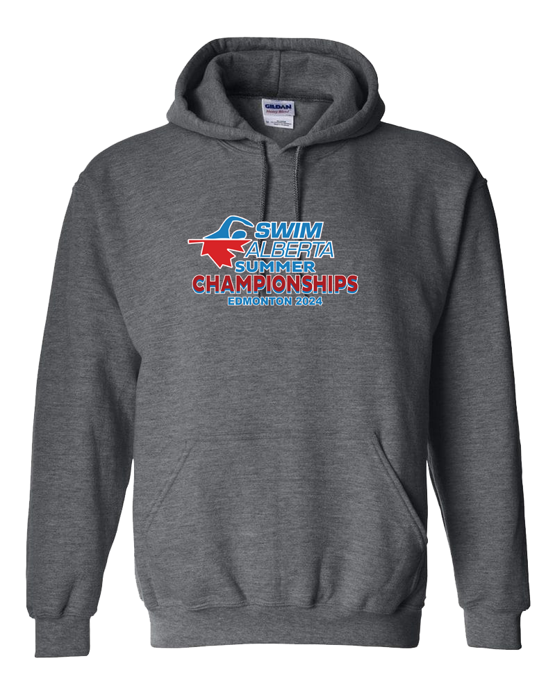 2024 Swim Alberta Summer Championships Hooded Sweatshirt with Names on the Back