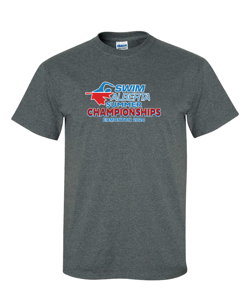 2024 Swim Alberta Summer Championship T-Shirt with Names on the Back