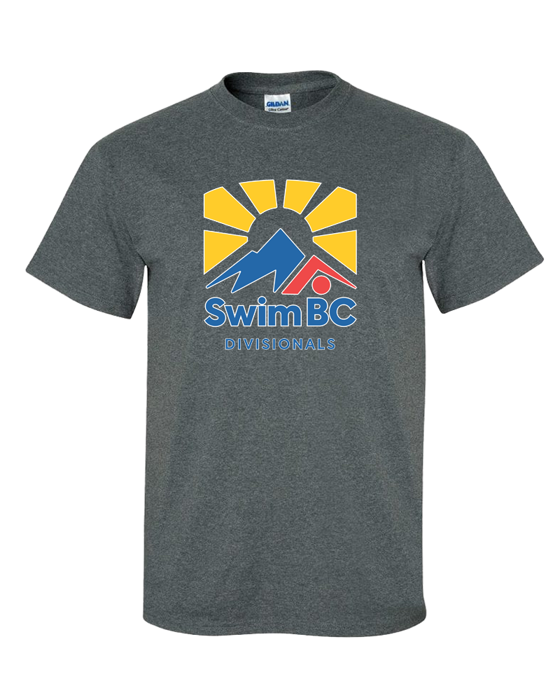 2023 Swim BC Vancouver Coastal and Island Divisionals T-Shirt with Names on the Back
