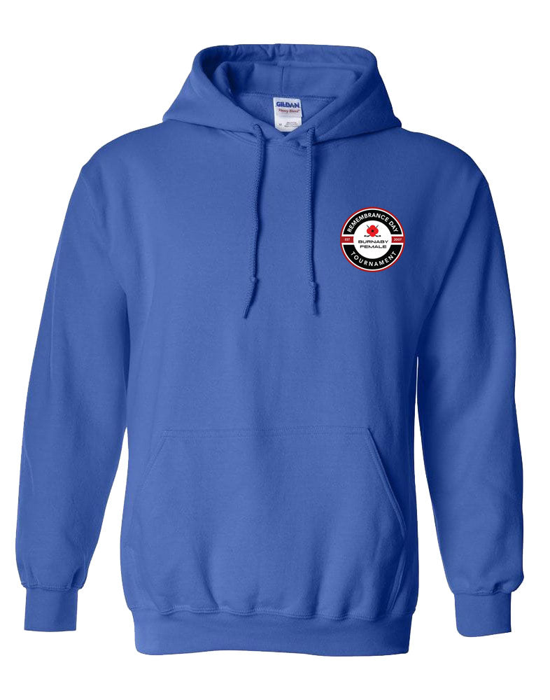 2023 Burnaby Wildcats Remembrance Day Competition Hooded Sweatshirt