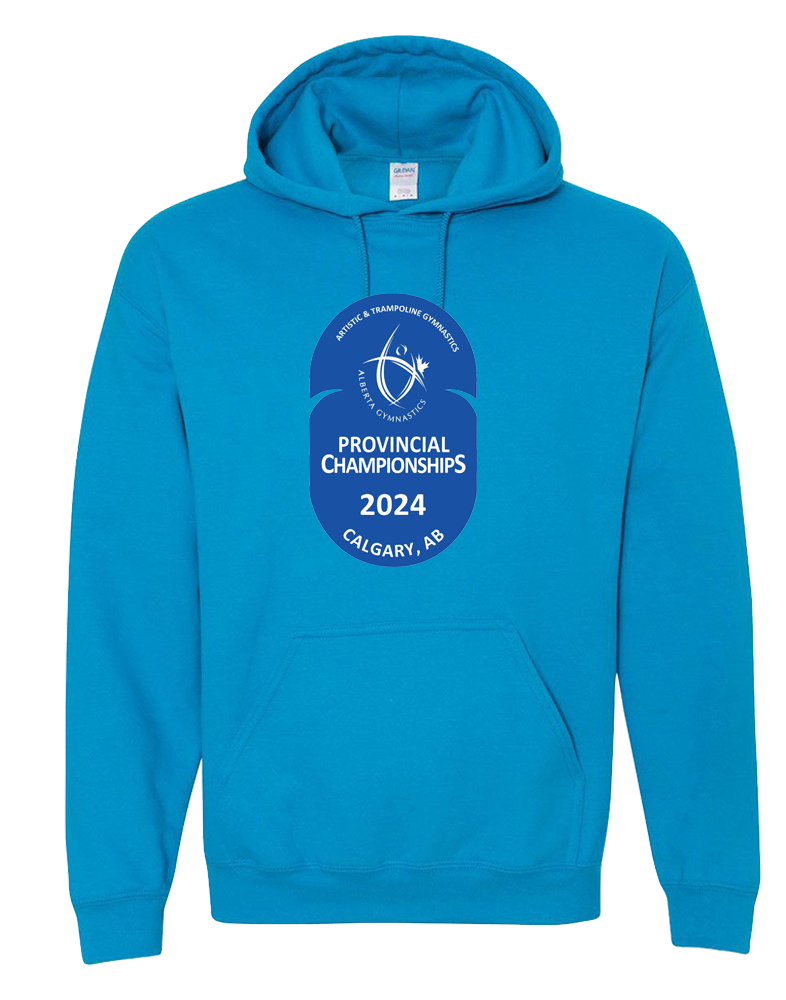 2024 AGF Artistic and Trampoline Gymnastics Provincial Championships Hooded Sweatshirt