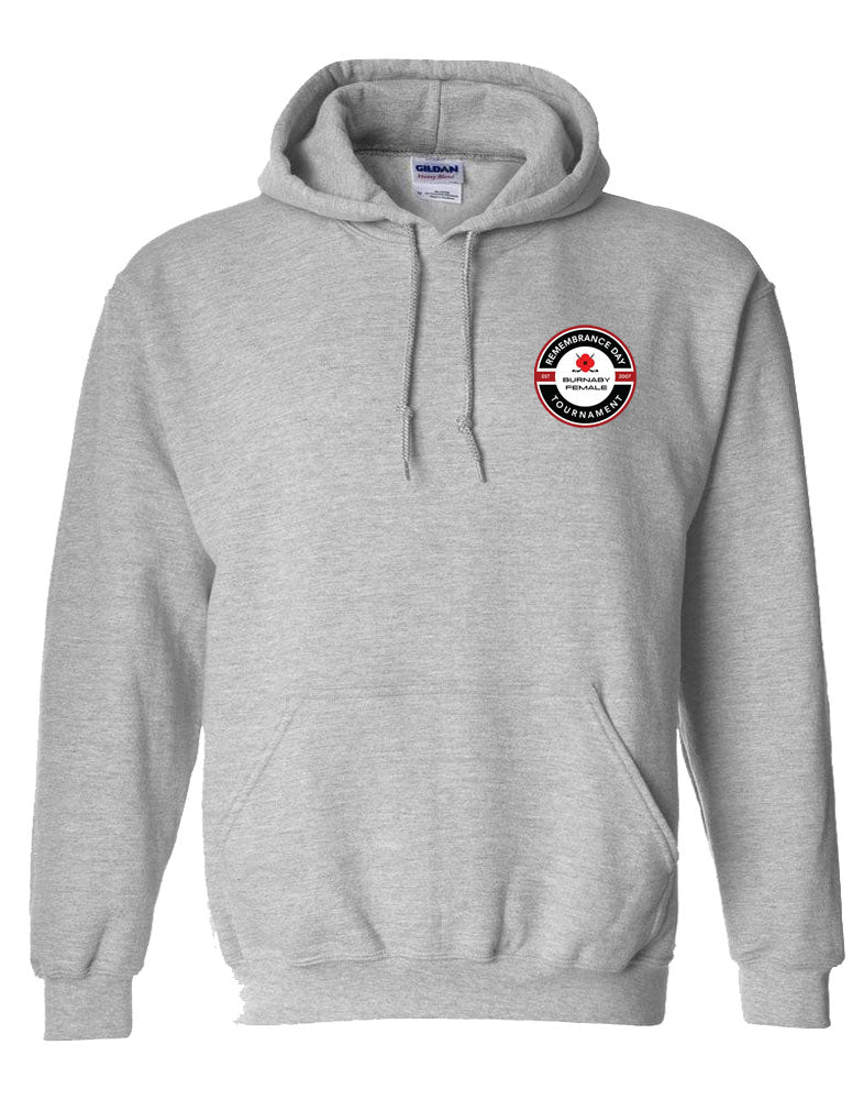 2023 Burnaby Wildcats Remembrance Day Competition Hooded Sweatshirt