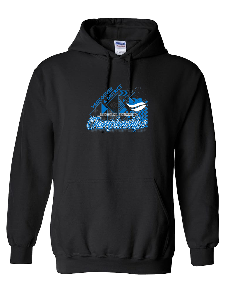 2022 Vancouver and District Regional Swimming Championships Hooded Sweatshirt