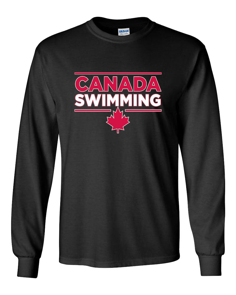 Special Edition Canada Swimming Long Sleeve T-Shirt