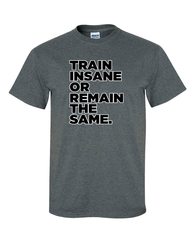 Train Insane or Remain The Same Short Sleeve T-Shirt