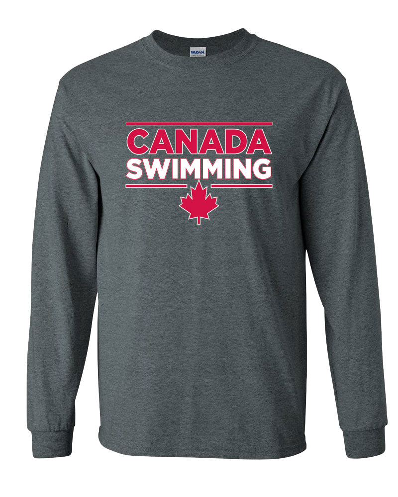 Special Edition Canada Swimming Long Sleeve T-Shirt