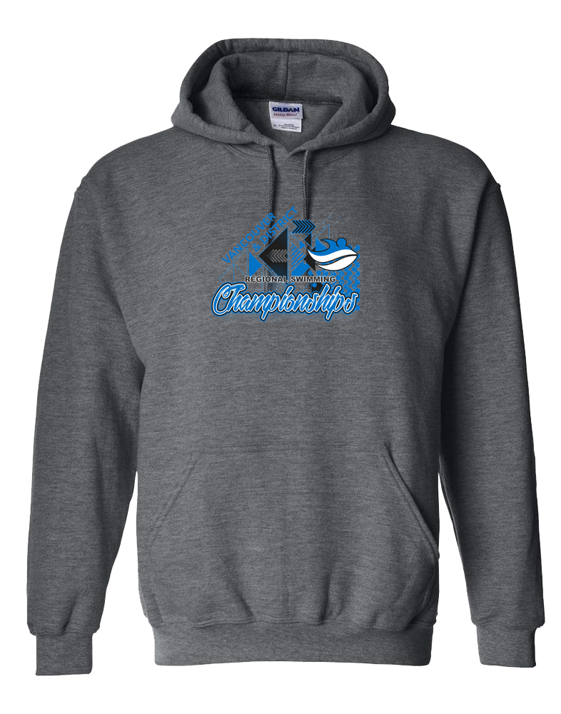 2022 Vancouver and District Regional Swimming Championships Hooded Sweatshirt