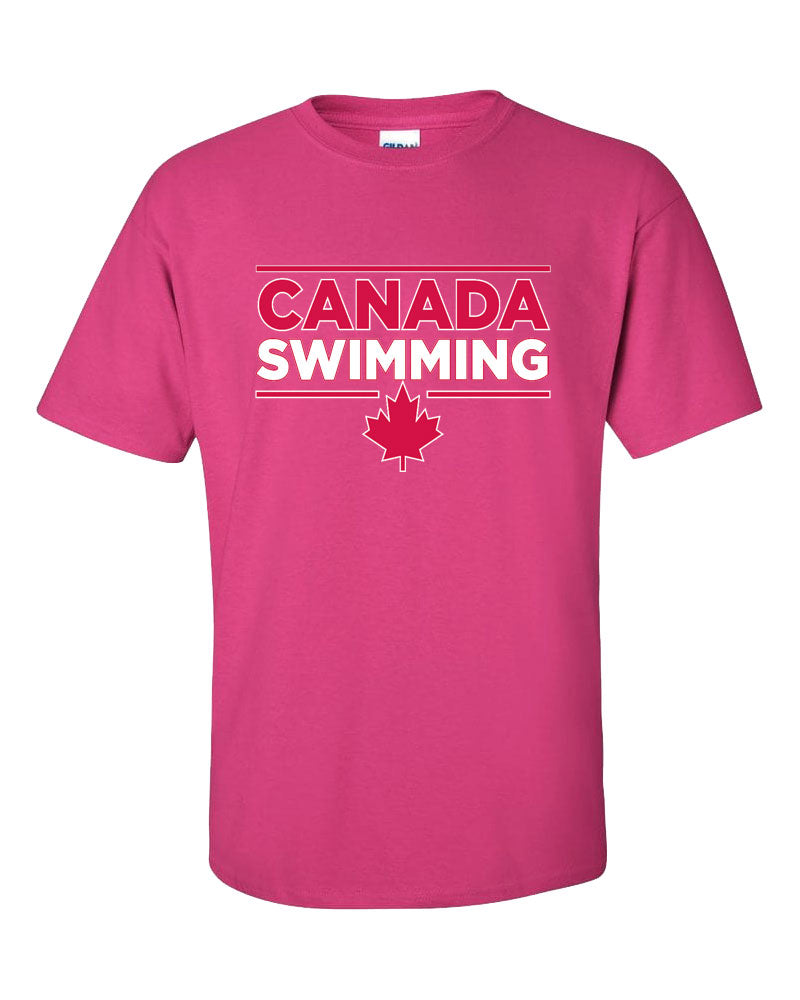 Special Edition Canada Swimming Short Sleeve T-Shirt