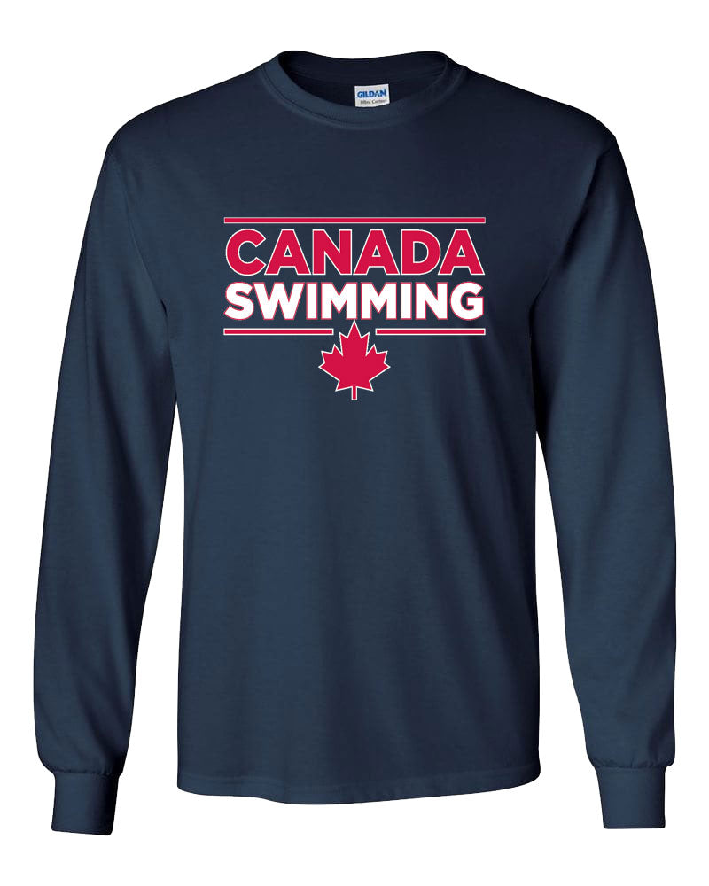 Special Edition Canada Swimming Long Sleeve T-Shirt