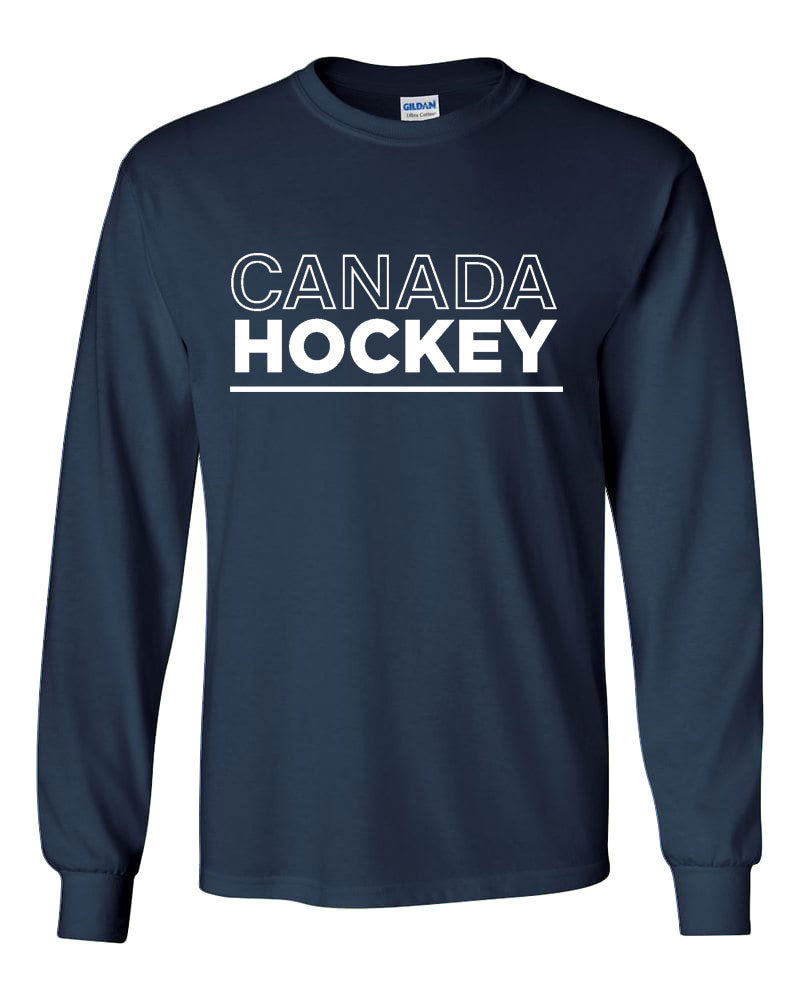 Canada Hockey Long Sleeve T-Shirt