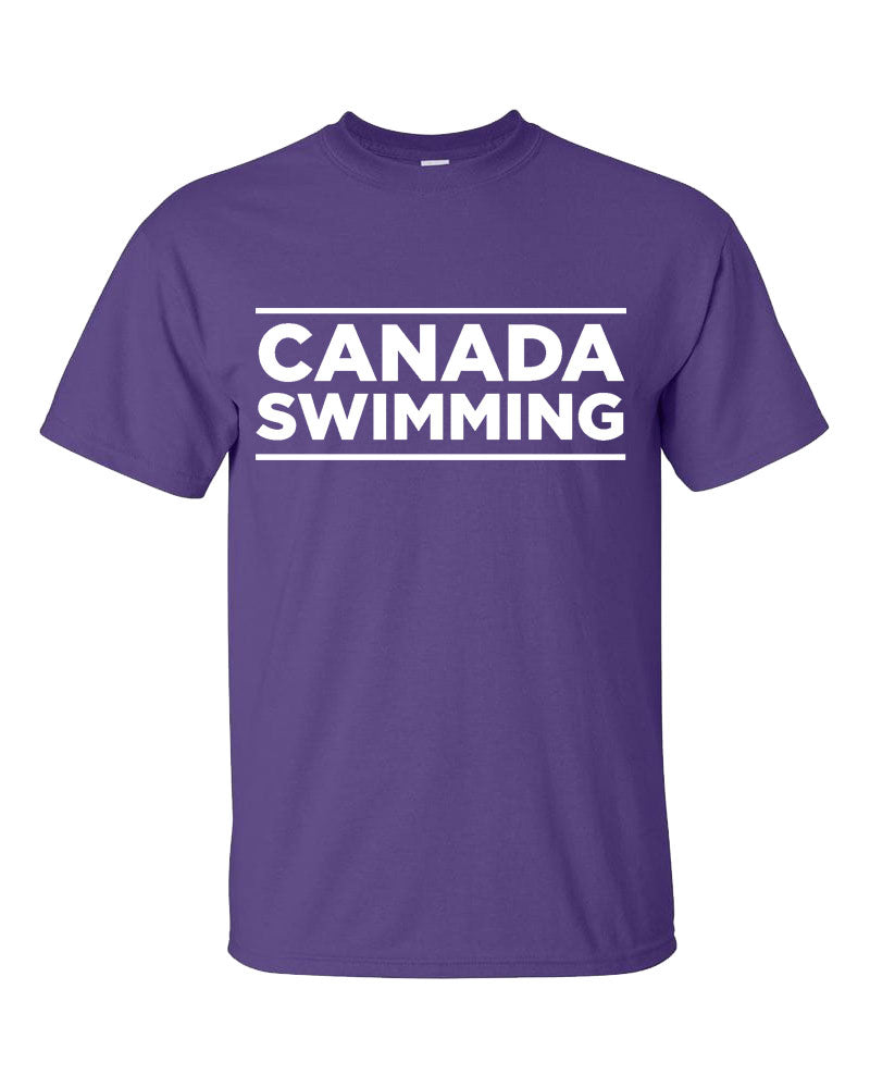 Canada Swimming Short Sleeve T-Shirt