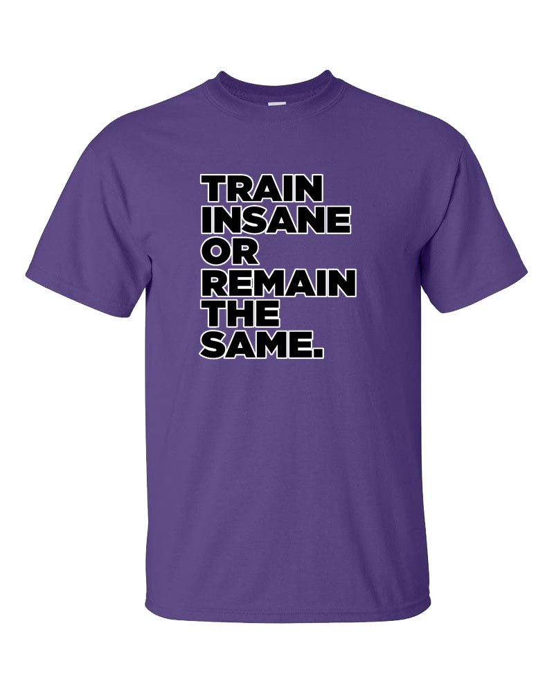 Train Insane or Remain The Same Short Sleeve T-Shirt