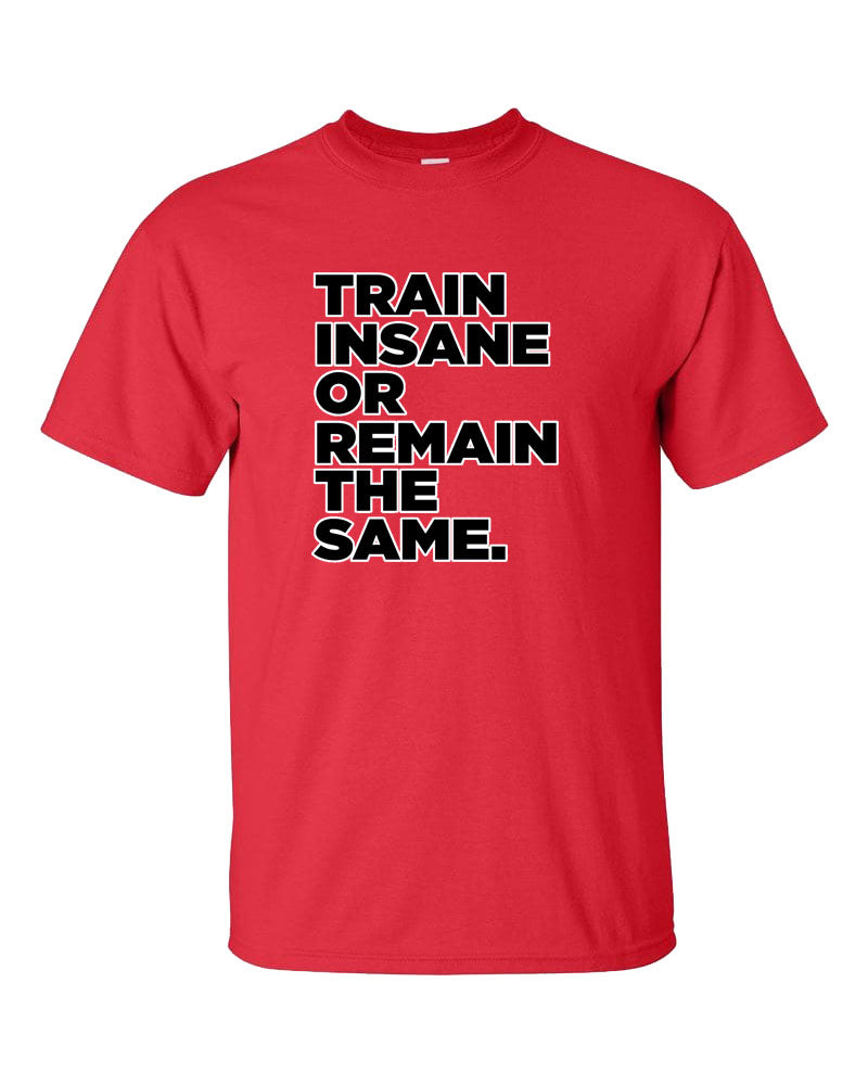 Train Insane or Remain The Same Short Sleeve T-Shirt