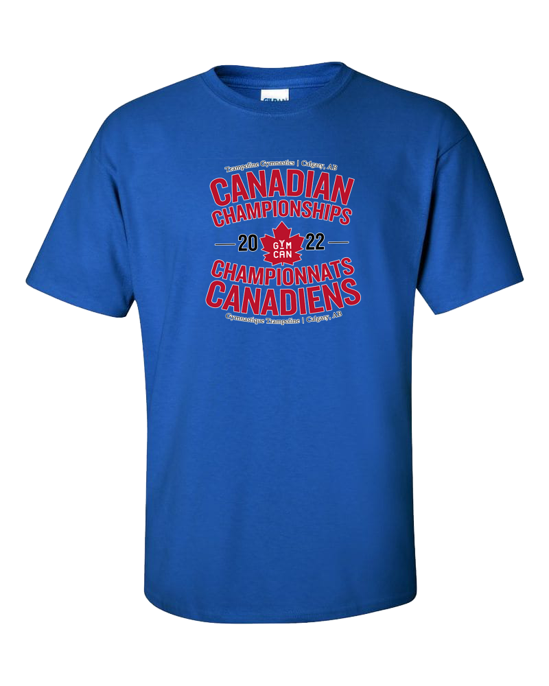 2022 Trampoline Gymnastics Canadian Championships T-Shirt