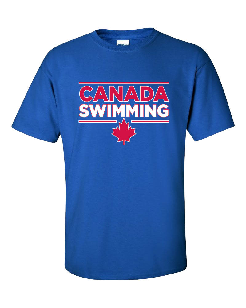 Special Edition Canada Swimming Short Sleeve T-Shirt