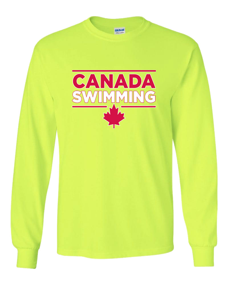 Special Edition Canada Swimming Long Sleeve T-Shirt