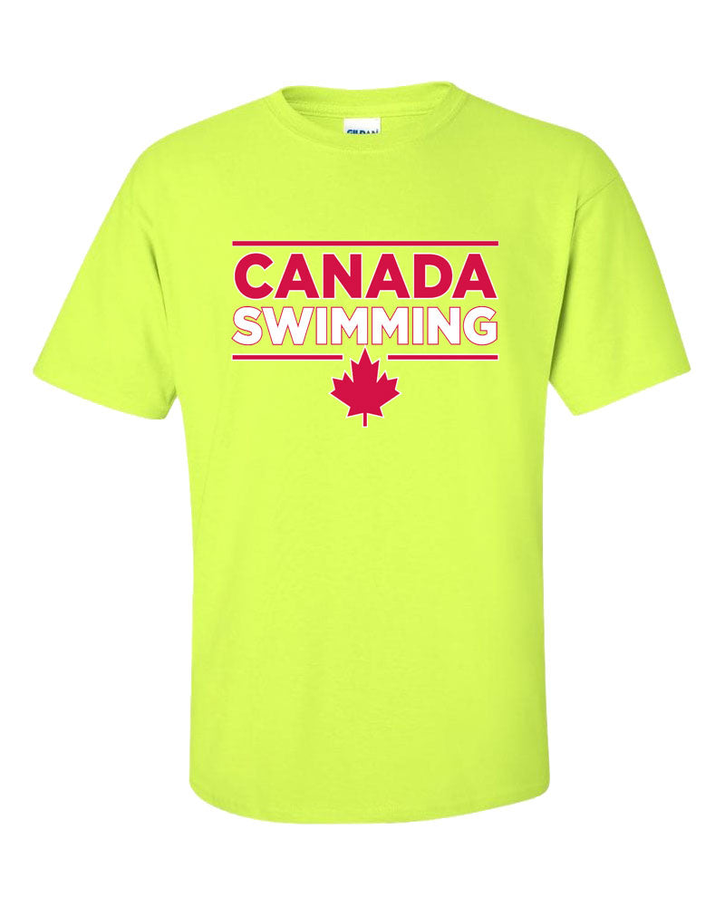 Special Edition Canada Swimming Short Sleeve T-Shirt