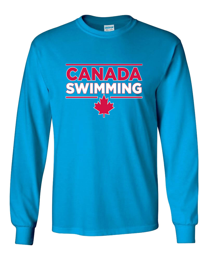 Special Edition Canada Swimming Long Sleeve T-Shirt