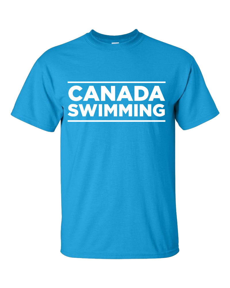 Canada Swimming Short Sleeve T-Shirt