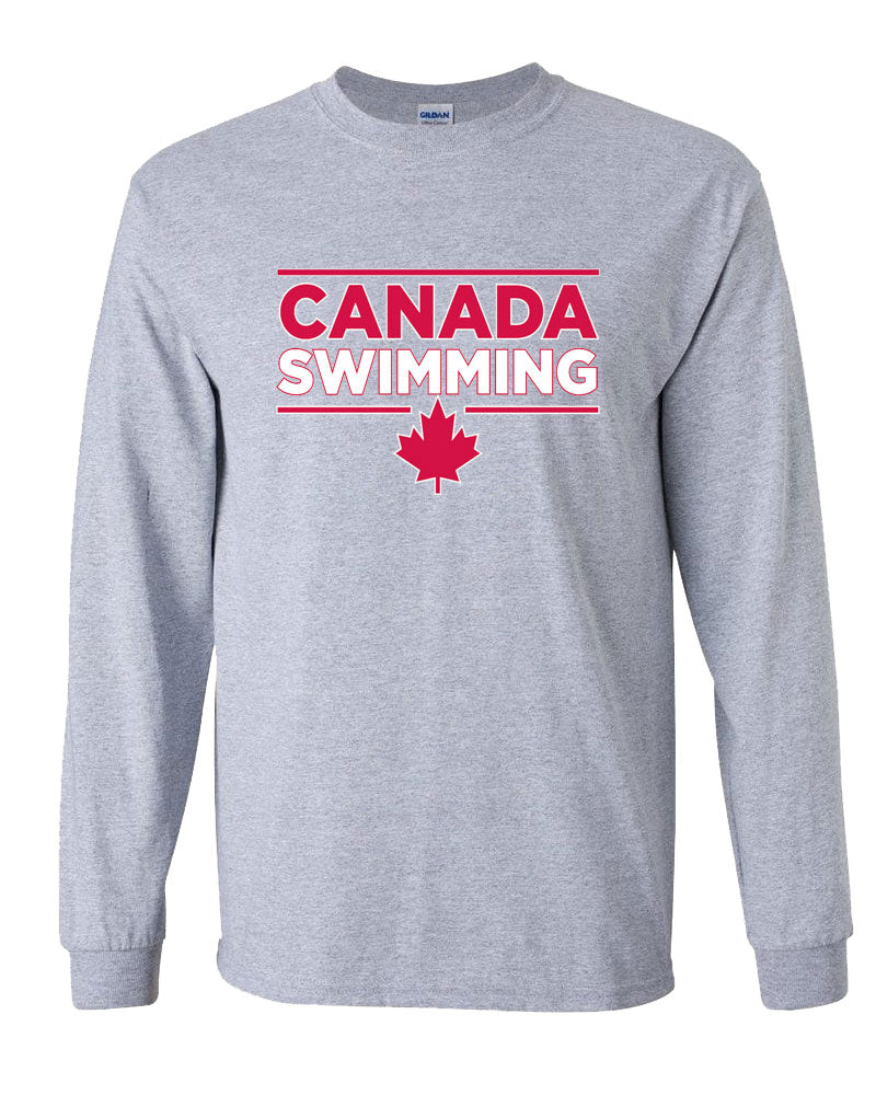 Special Edition Canada Swimming Long Sleeve T-Shirt