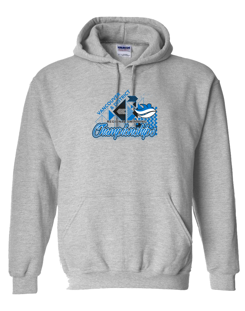 2022 Vancouver and District Regional Swimming Championships Hooded Sweatshirt