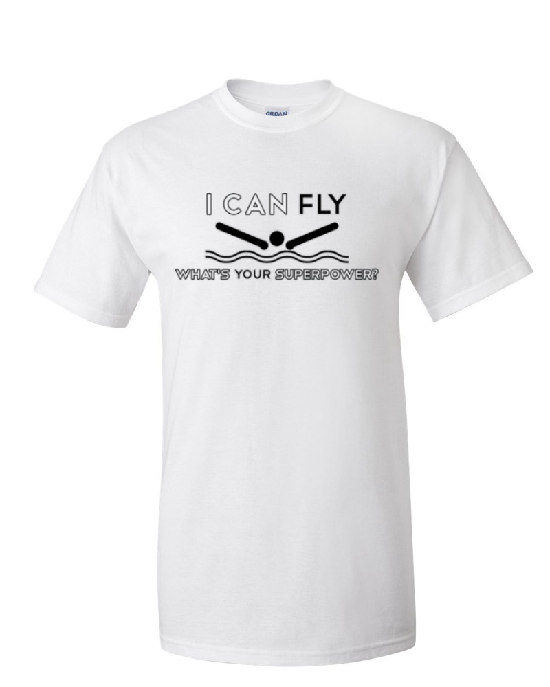 I Can Fly What's Your Superpower Short Sleeve T-Shirt