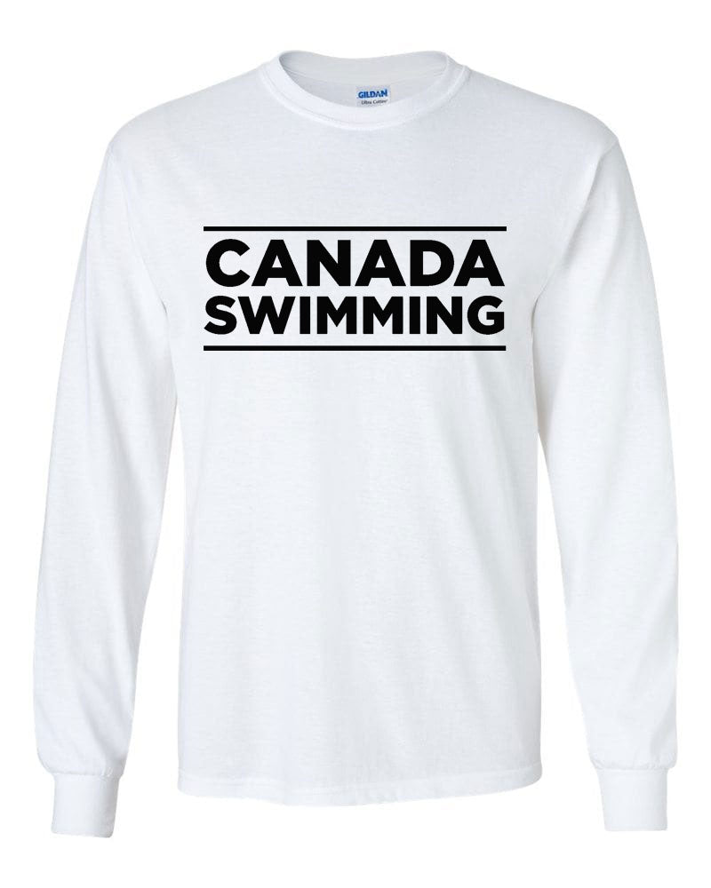 Canada Swimming Long Sleeve T-Shirt