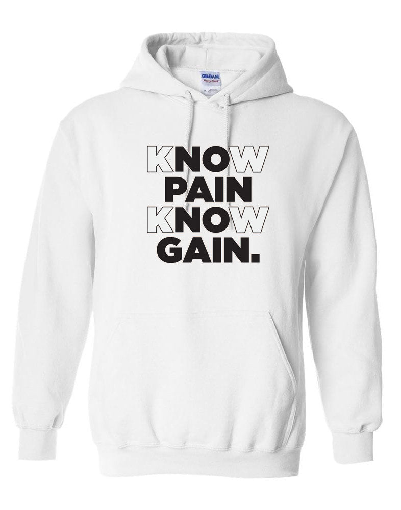 No Pain No Gain Hooded Sweatshirt