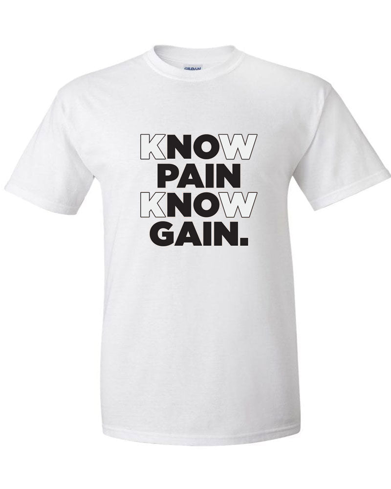 No Pain No Gain Short Sleeve T-Shirt