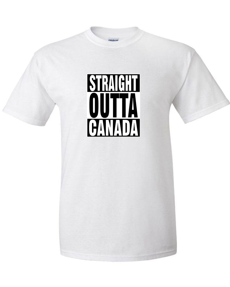 Straight Outta Canada Short Sleeve T-Shirt
