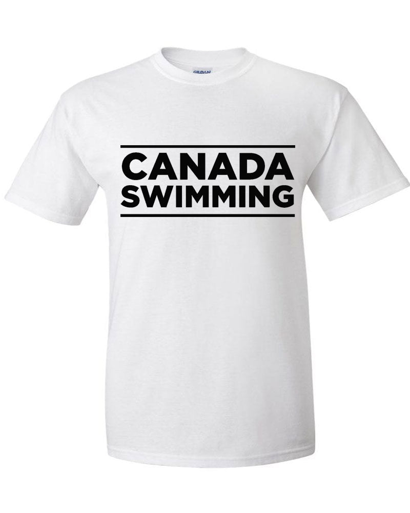 Canada Swimming Short Sleeve T-Shirt