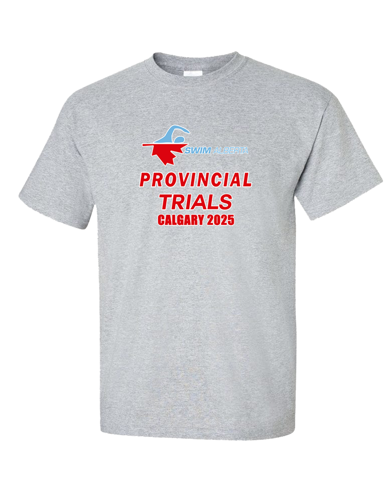 2025 Swim Alberta Provincial Trials T-Shirt