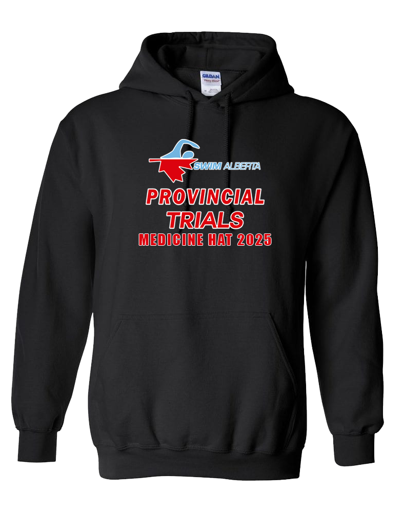 2025 Swim Alberta Summer Provincial Trials Hooded Sweatshirt