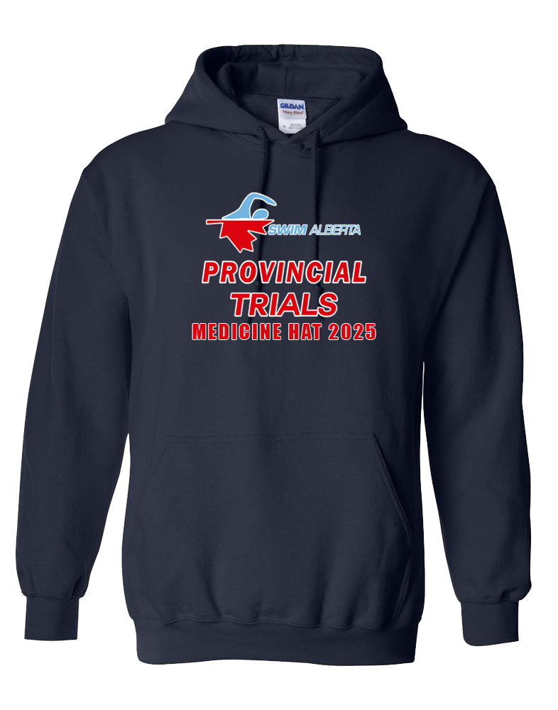 2025 Swim Alberta Summer Provincial Trials Hooded Sweatshirt