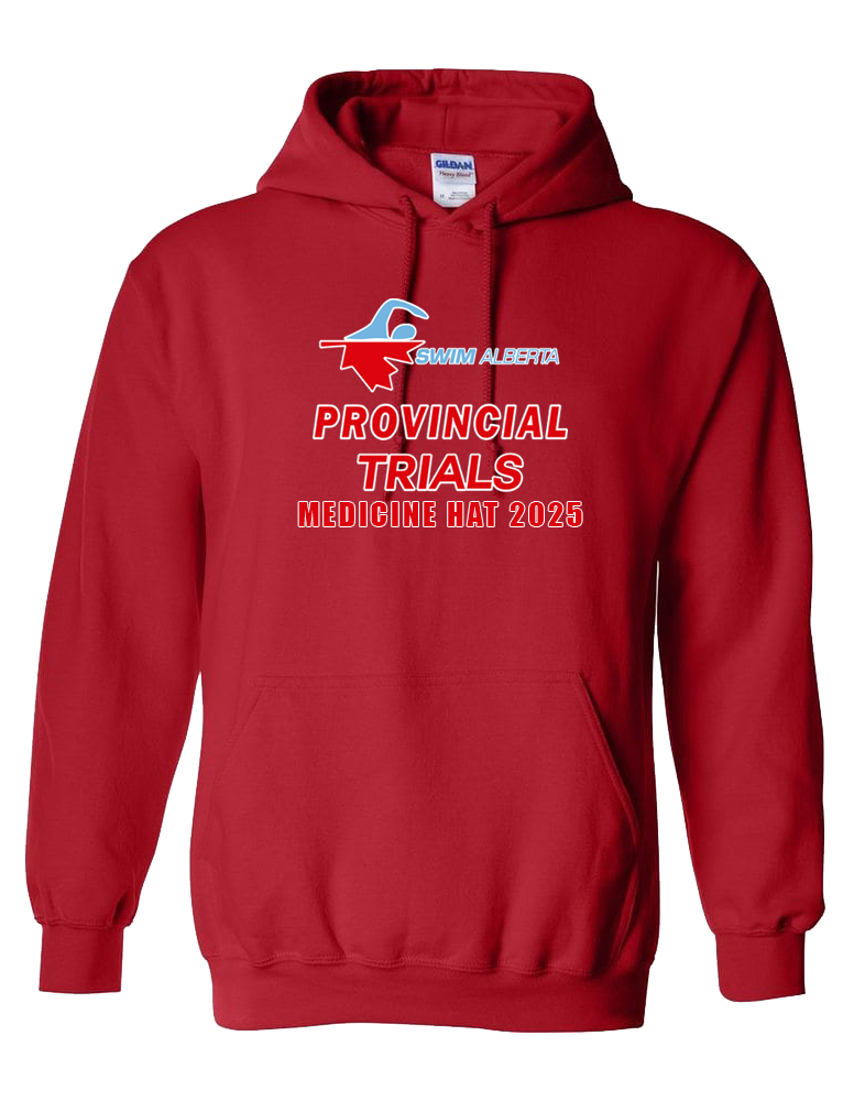 2025 Swim Alberta Summer Provincial Trials Hooded Sweatshirt