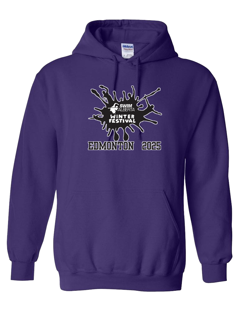 2025 Swim Alberta Winter Festival Hooded Sweatshirt