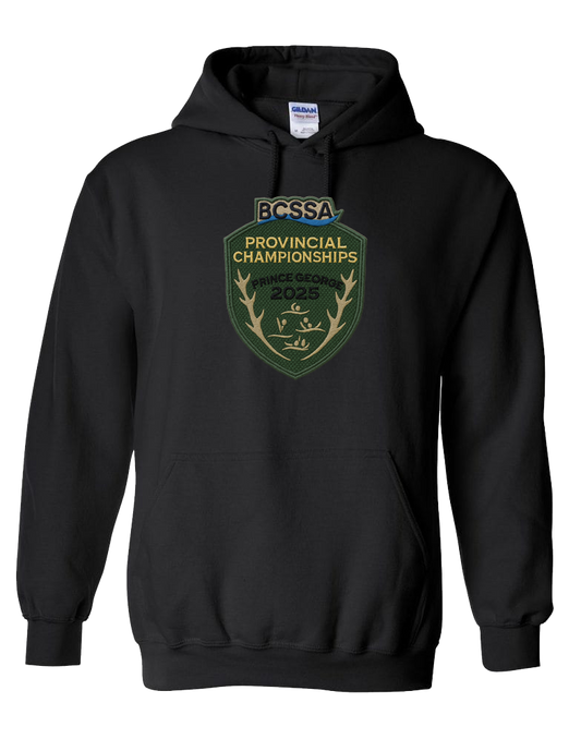 2025 BCSSA Provincial Championships Premium EMBROIDERED Hoodie - Full Front