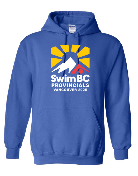 2025 Swim BC Summer Provincial Championships Hooded Sweatshirt