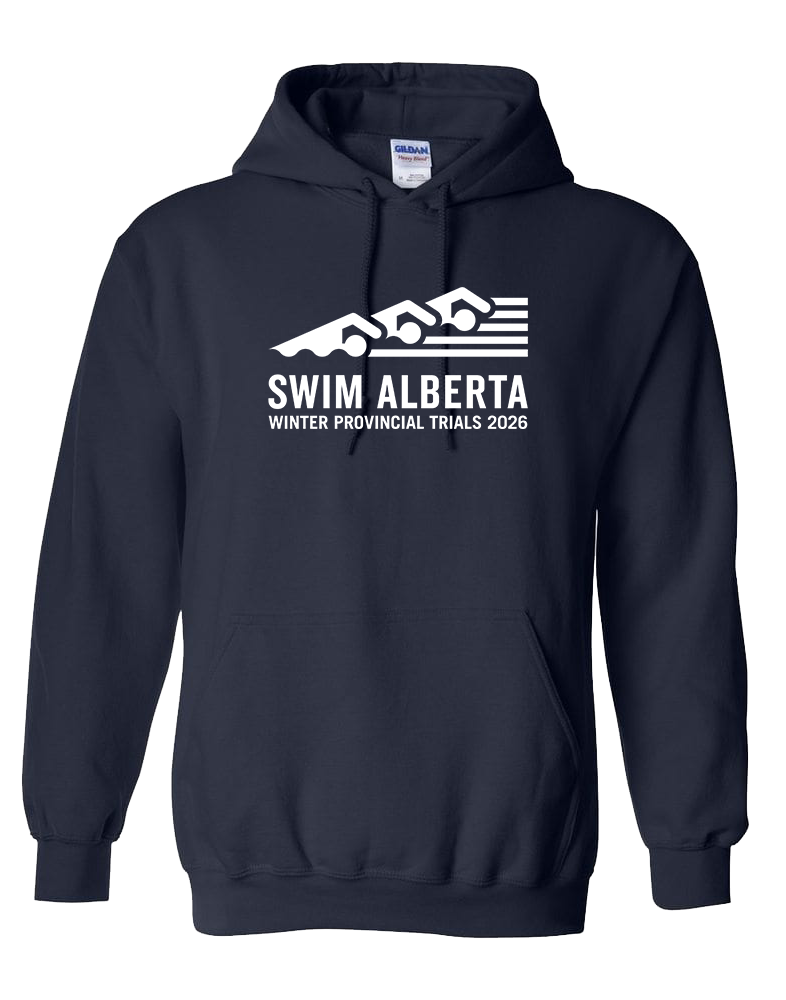 2026 Swim Alberta Winter Provincial Trials Hooded Sweatshirt