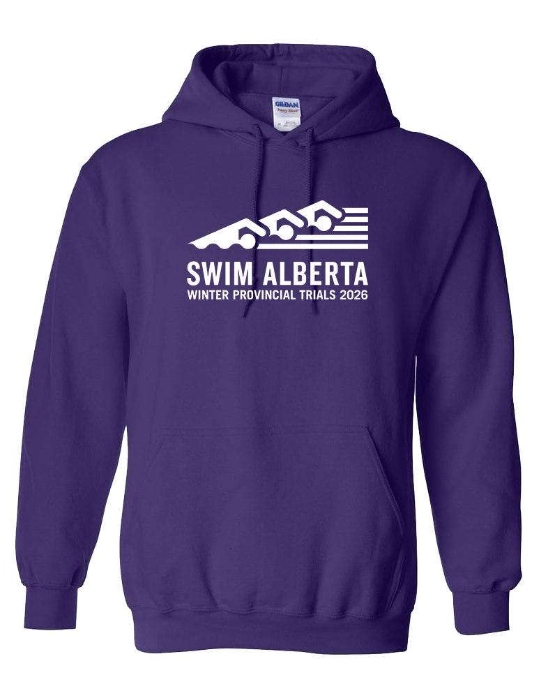 2026 Swim Alberta Winter Provincial Trials Hooded Sweatshirt